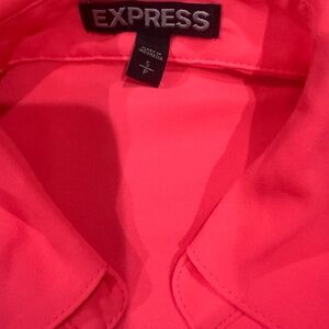 Express Vibrant Pink Top